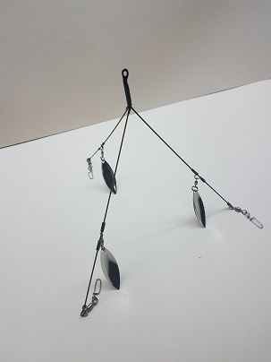 Model 3P-MG-7DL  .040 Gray Wire (3 Arm 3 Blade)